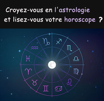 Croyez-vous en l'astrologie et lisez-vous votre horoscope ?
